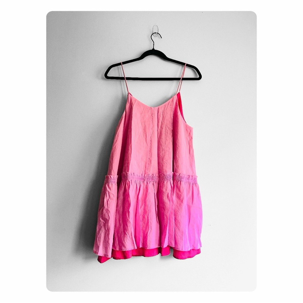 Cos Tiered Vest Top - Multicolored Pink View 5